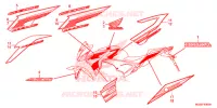 AUTOCOLLANTS pour Honda CB 500 F ABS de 2015