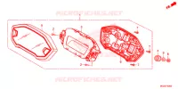 COMPTEUR pour Honda CB 500 F ABS de 2015