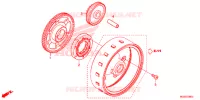 ROUE LIBRE DE DEMARREUR pour Honda CB 500 F ABS de 2015