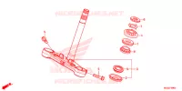 TE DE FOURCHE pour Honda CB 500 F ABS de 2015