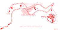 DURITE DE FREIN ARRIERE pour Honda CB 500 F ABS de 2015