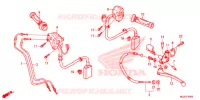 LEVIER DE GUIDON   CABLE   COMMODO pour Honda CB 500 F ABS de 2015