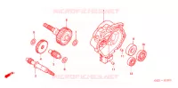 BOITE DE VITESSES pour Honda ZOOMER 50 de 2008