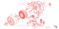 ROTOR   STATOR (NPS508) pour Honda ZOOMER 50 de 2008