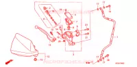 MAITRE CYLINDRE DE FREIN AVANT pour Honda XR 250 R de 2004