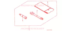 OUTIL pour Honda XR 250 R de 2004