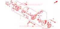 POMPE A HUILE pour Honda XR 250 R de 2004