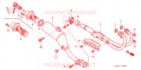 SILENCIEUX D'ECHAPPEMENT pour Honda XR 250 R de 2004
