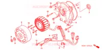 ROTOR   STATOR pour Honda RUCKUS 50 de 2003