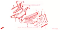 COUVERCLES LATERAUX pour Honda GL 1800 GOLD WING ABS 30TH de 2005