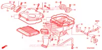 FILTRE A AIR pour Honda GL 1800 GOLD WING ABS 30TH de 2005