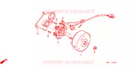 ALTERNATEUR (XZ50) pour Honda APE 50 DELUXE de 2003
