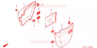 COUVERCLES LATERAUX pour Honda APE 50 DELUXE de 2003