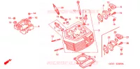 CULASSE pour Honda APE 50 DELUXE de 2003