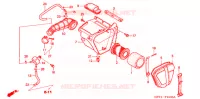 FILTRE A AIR pour Honda APE 50 DELUXE de 2003