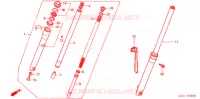 FOURCHE pour Honda APE 50 DELUXE de 2003