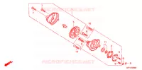 POMPE A HUILE pour Honda APE 50 DELUXE de 2003
