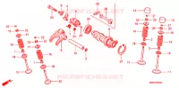 ARBRE A CAMES   SOUPAPE pour Honda CRF 450 R de 2006