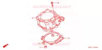 CYLINDRE pour Honda CRF 450 R de 2006