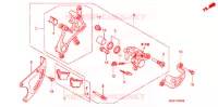 ETRIER DE FREIN ARRIERE pour Honda CRF 450 R de 2006