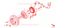 ALTERNATEUR pour Honda ZOOMER 110 X de 2015