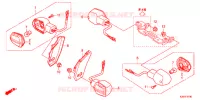 CLIGNOTANT pour Honda ZOOMER 110 X de 2015