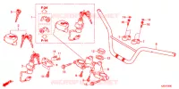 GUIDON   TE DE FOURCHE pour Honda ZOOMER 110 X de 2015