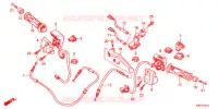 LEVIER DE GUIDON   CABLE   COMMODO pour Honda ZOOMER 110 X de 2015