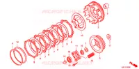 EMBRAYAGE pour Honda CB 223 S de 2009