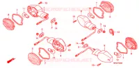CLIGNOTANT pour Honda CB 400 SUPER FOUR ABS VTEC REVO STANDARD de 2010