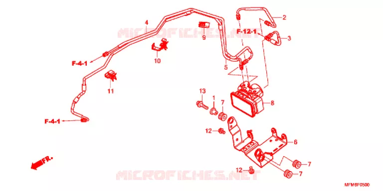 MODULATEUR ABS Honda MOTO 400 CB 2014  CB400ADE