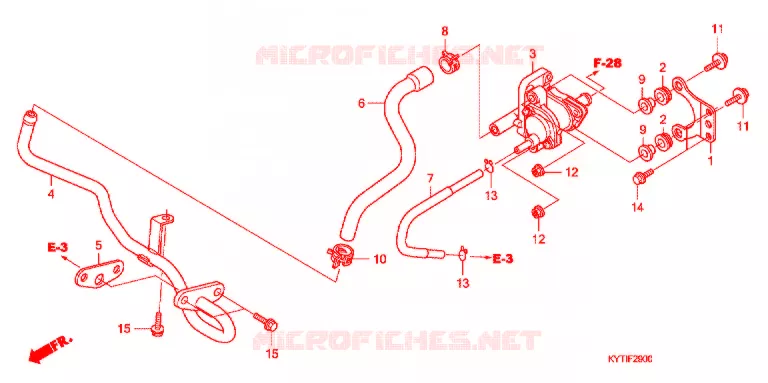 FILTRE A AIR - SOUPAPE D'AIR Honda SCOOTER 110 SCOOPY 2010  ACD110CSB