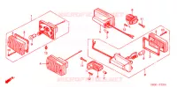CLIGNOTANT (C50CM) pour Honda SUPER CUB 50 CUSTOM de 2007