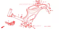 CADRE pour Honda LITTLE CUB 50 de 2001