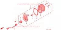 FEU ARRIERE pour Honda LITTLE CUB 50 de 2001