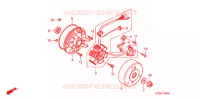 ALTERNATEUR (D) pour Honda SUPER CUB 70 DELUXE de 1999