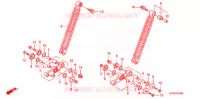 SUSPENSION AVANT pour Honda SUPER CUB 70 DELUXE de 1999