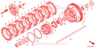EMBRAYAGE pour Honda CB 1100 RED de 2013