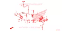 SYSTÈME DE RECYCLAGE DES GAZ pour Honda CB 1100 RED de 2013
