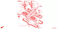 COUVRE CULASSE pour Honda CB 1100 S ABS de 2016