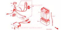 BATTERIE pour Honda CB 125 TWIN de 1990