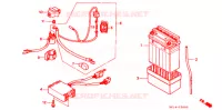 BATTERIE pour Honda CB 125 TWIN de 1990