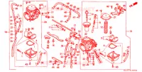 CARBURATEUR pour Honda CB 125 TWIN de 1990