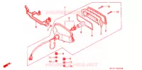 FEU ARRIERE pour Honda CB 125 TWIN de 1990