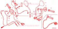 COMMODO   LEVIER   CABLE pour Honda CB 1300 SUPER FOUR ABS BLACK de 2015