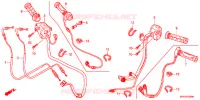 COMMODO   LEVIER   CABLE pour Honda CB 1300 SUPER BOL DOR ABS WHITE de 2014