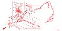 MAITRE CYLINDRE pour Honda CB 1300 SUPER BOL DOR ABS WHITE de 2014