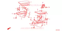 VIDE POCHE pour Honda CB 1300 SUPER BOL DOR ABS WHITE de 2014