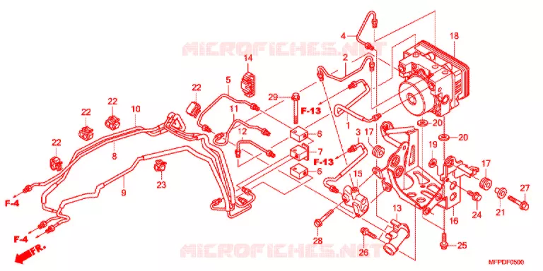 MODULATEUR ABS Honda MOTO 1300 CB 2013  CB1300AD