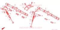 ARBRE A CAMES   SOUPAPE pour Honda CB X4 1300 LD de 2003